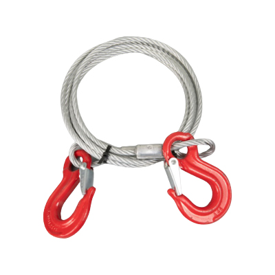 Heavy Duty Steel Cable nrog Hlau Hooks